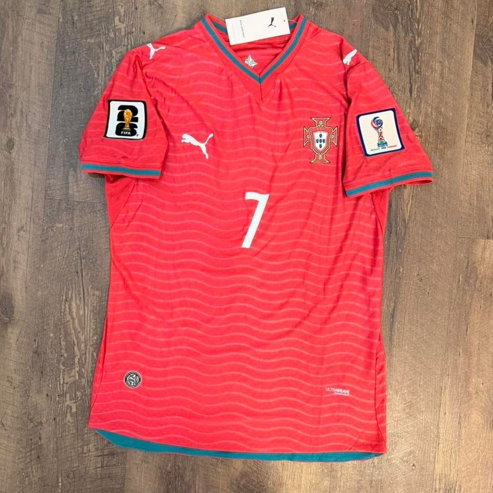 Cristiano Ronaldo 7 Portugal home 2026 World Cup Player Version new with tags